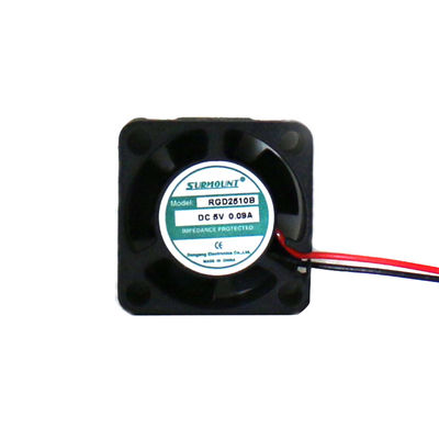 CE Certifed 13000 RPM 25x25x10mm Quạt làm mát không ồn cho các thiết bị nhỏ